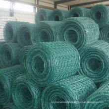 China Factory Best Price Green PVC Coated Gabion Mesh